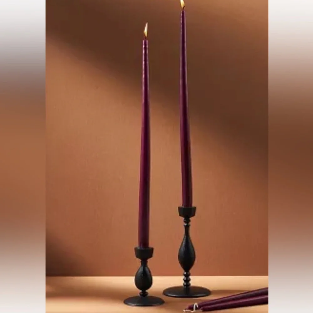 Red Burgundy 18” s/4 candles